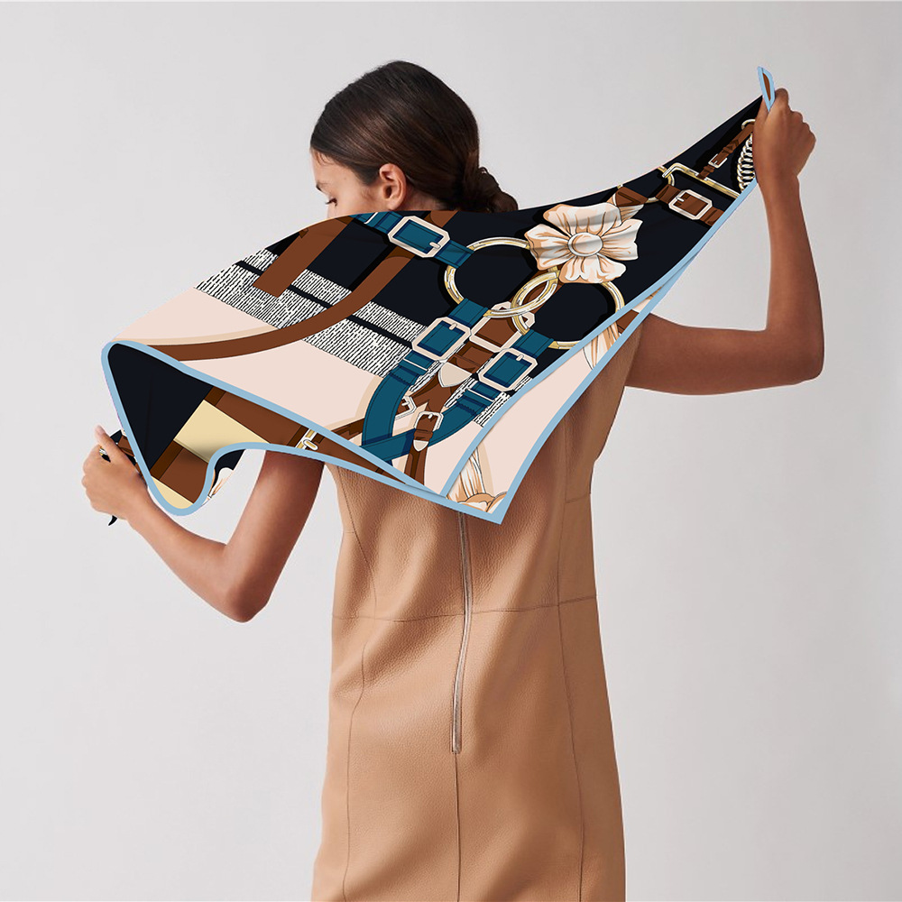 90cm New Design Belt Twill Sil - Silk Scarf Square review and price