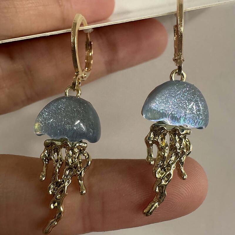 Cute Blue Jellyfish Ocean Pend - Women'S Emo Accessories review and price