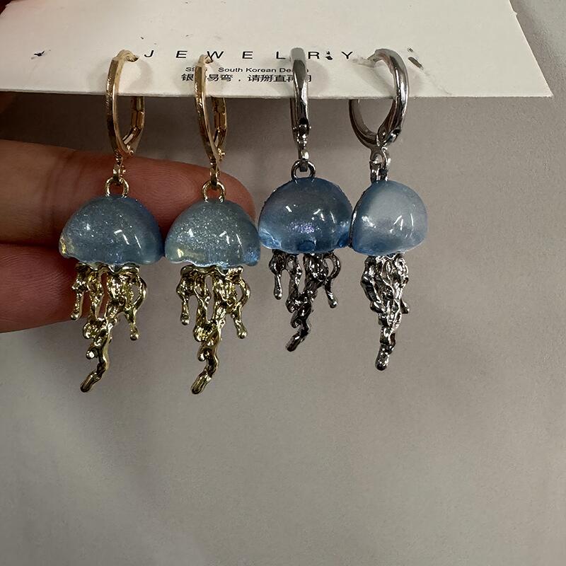 Cute Blue Jellyfish Ocean Pend - Women'S Emo Accessories review and price