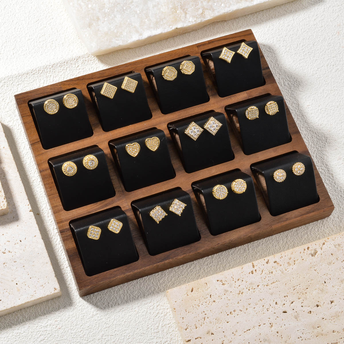 Diana Baby Gold Color Earrings - Women Accessories Dubai review and price
