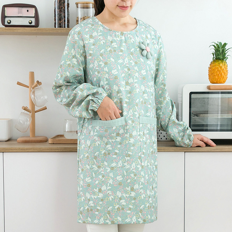 Women's Cotton Long Sleeved Ap - Women Kitchen Accessories review and price