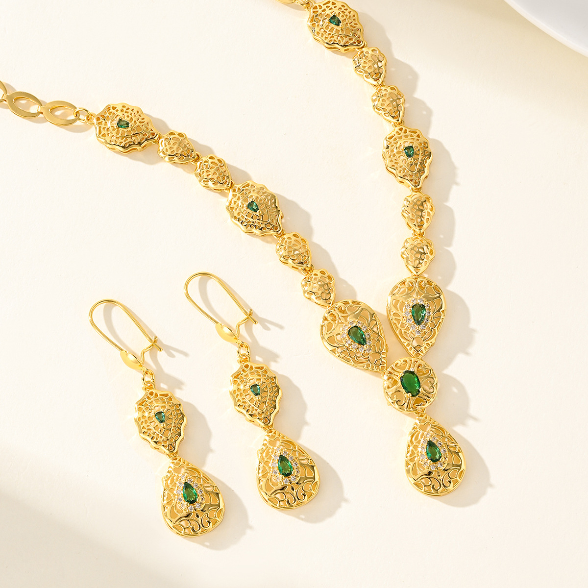 9999 Gold Drip Set - Middle Ea - Women Accessories Dubai review and price