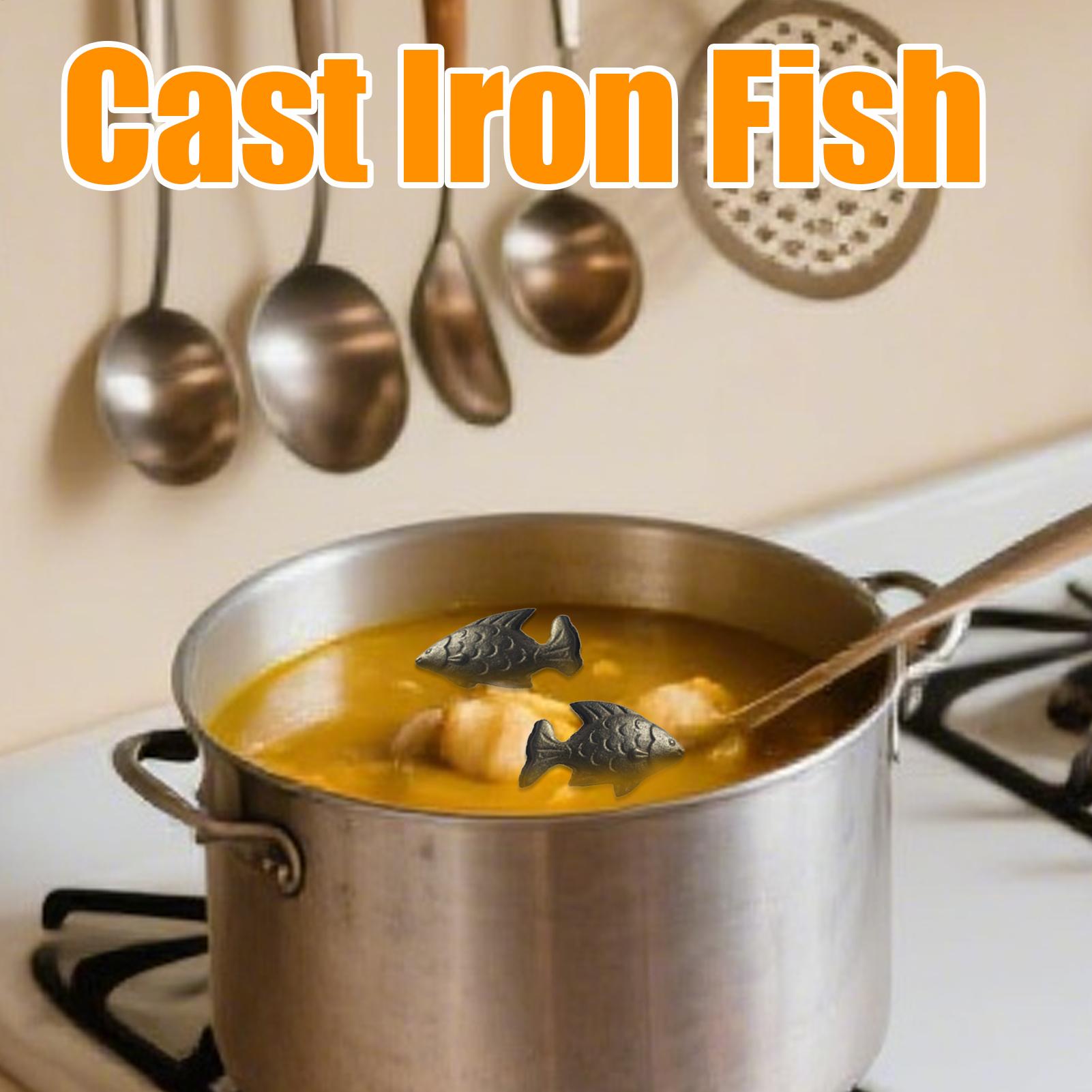 Iron Fish Cooking Tool Natural - Women Kitchen Accessories review and price