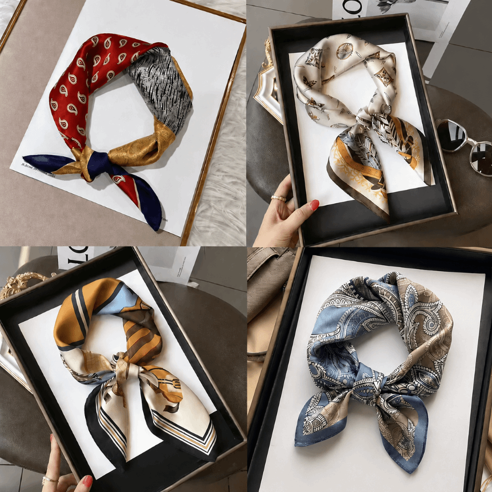 Silk Material Silk Square Scar - Silk Scarf Square review and price