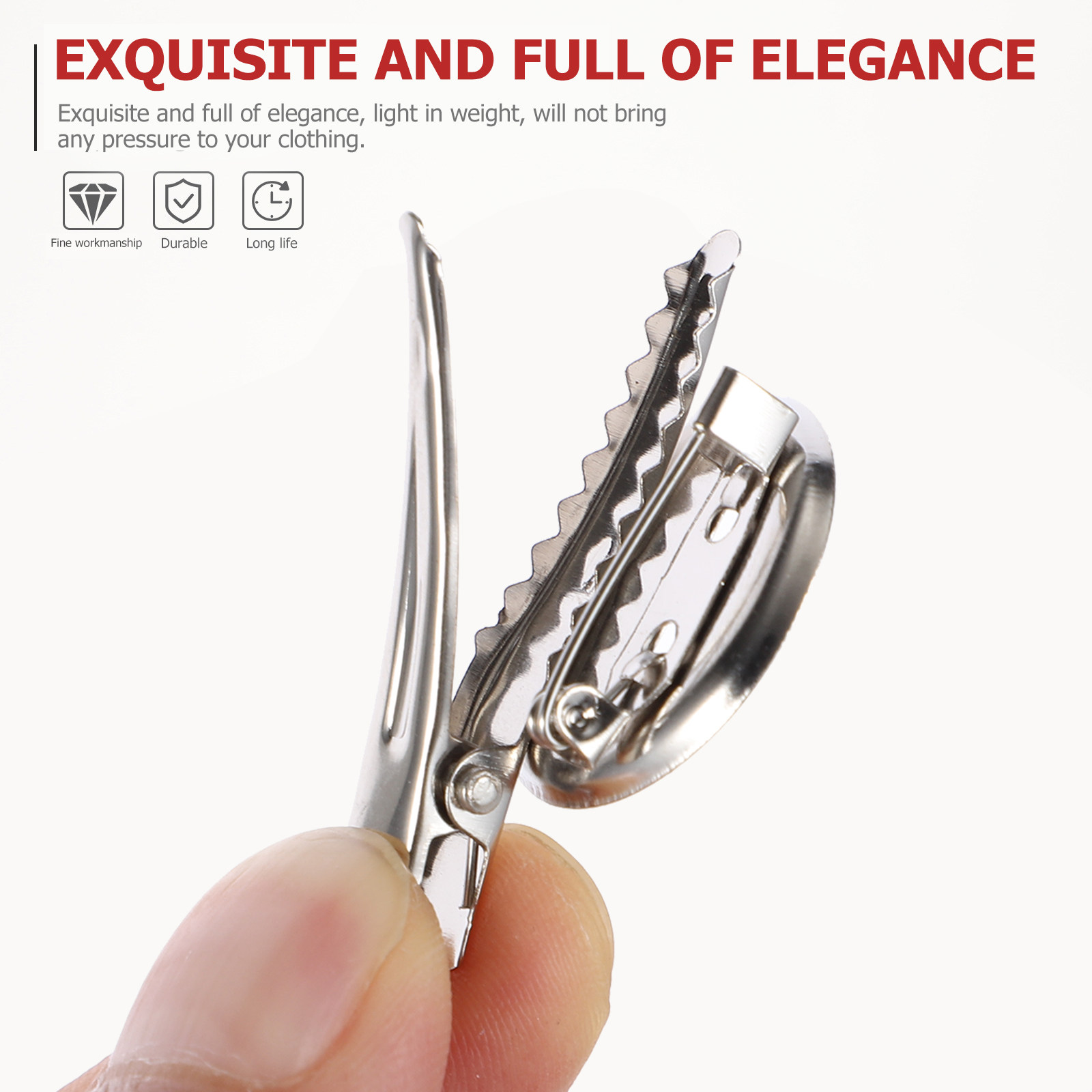 40Pcs Brooch Pin Tray Clips St - Women'S Accessories Clothing review and price