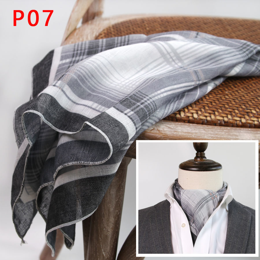 Men's Square Scarf with Button - Silk Scarf Square review and price
