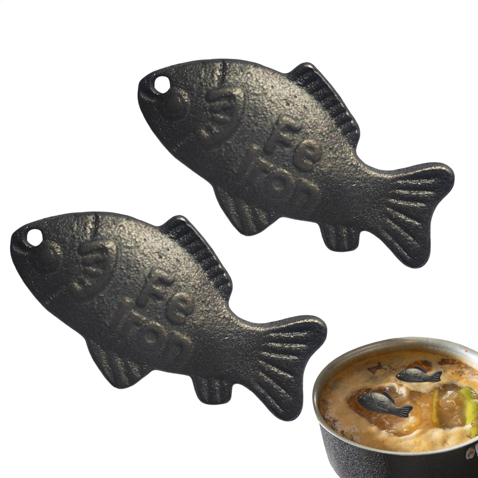 2pcs Iron Fish A Natural Sourc - Women Kitchen Accessories review and price