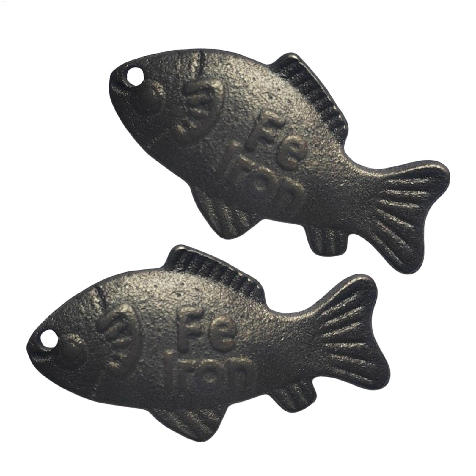 2pcs Iron Fish A Natural Sourc - Women Kitchen Accessories review and price