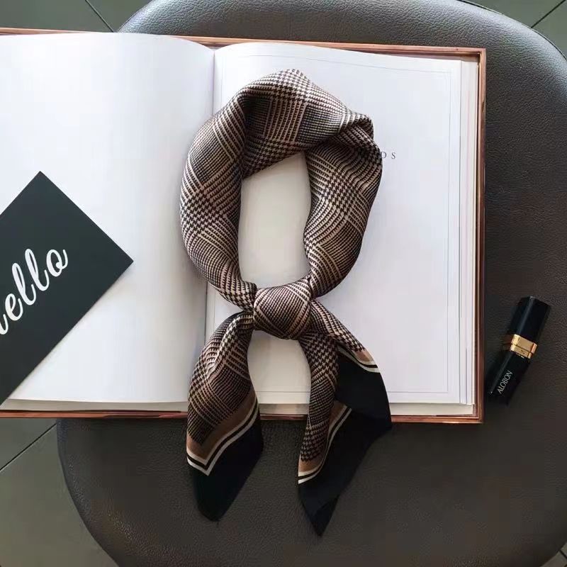 New Fashion Zebra Printed Squa - Silk Scarf Square review and price