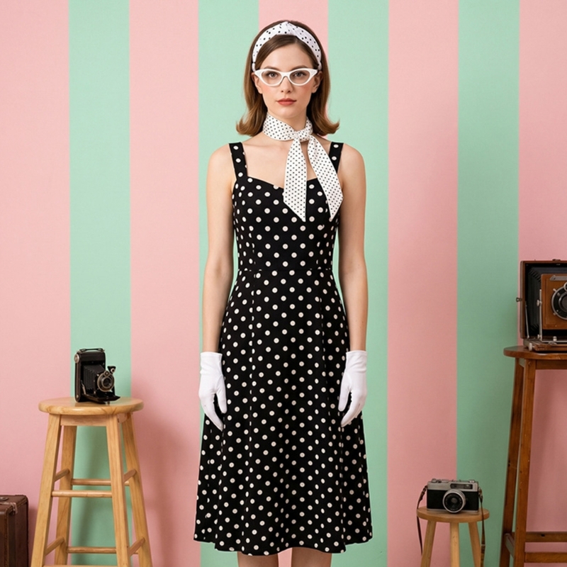5Pcs 1950S Women Costumes with - Women'S Accessories In The 1950S review and price
