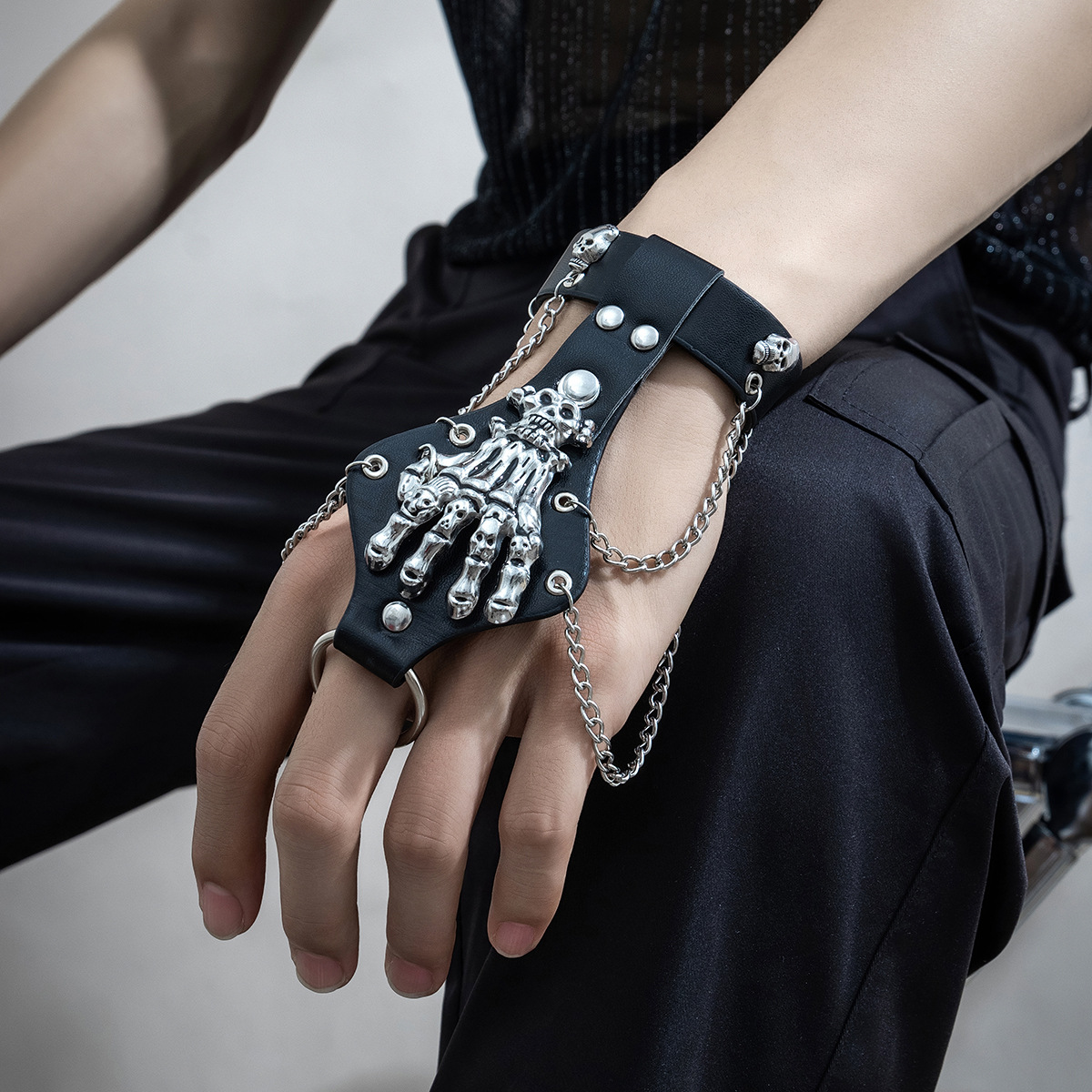 2024 New Emo Punk Gothic Skull - Women'S Emo Accessories review and price