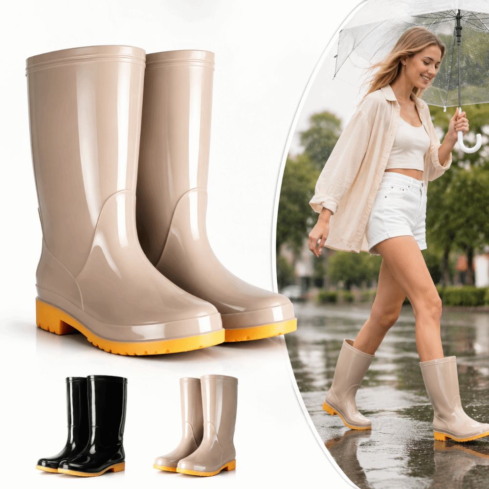 Non-slip Women's Long Rain Boo - Women Kitchen Accessories review and price