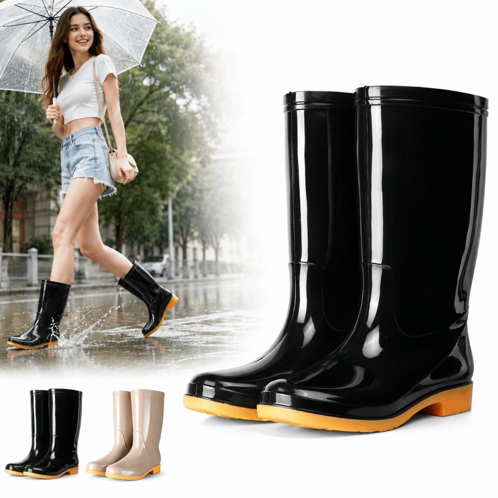 Non-slip Women's Long Rain Boo - Women Kitchen Accessories review and price